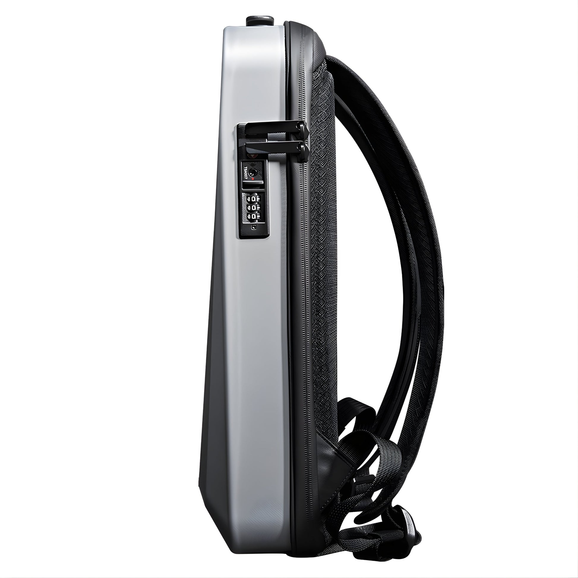 Backper Quasar Anti-Theft Polyester Backpack — side detail