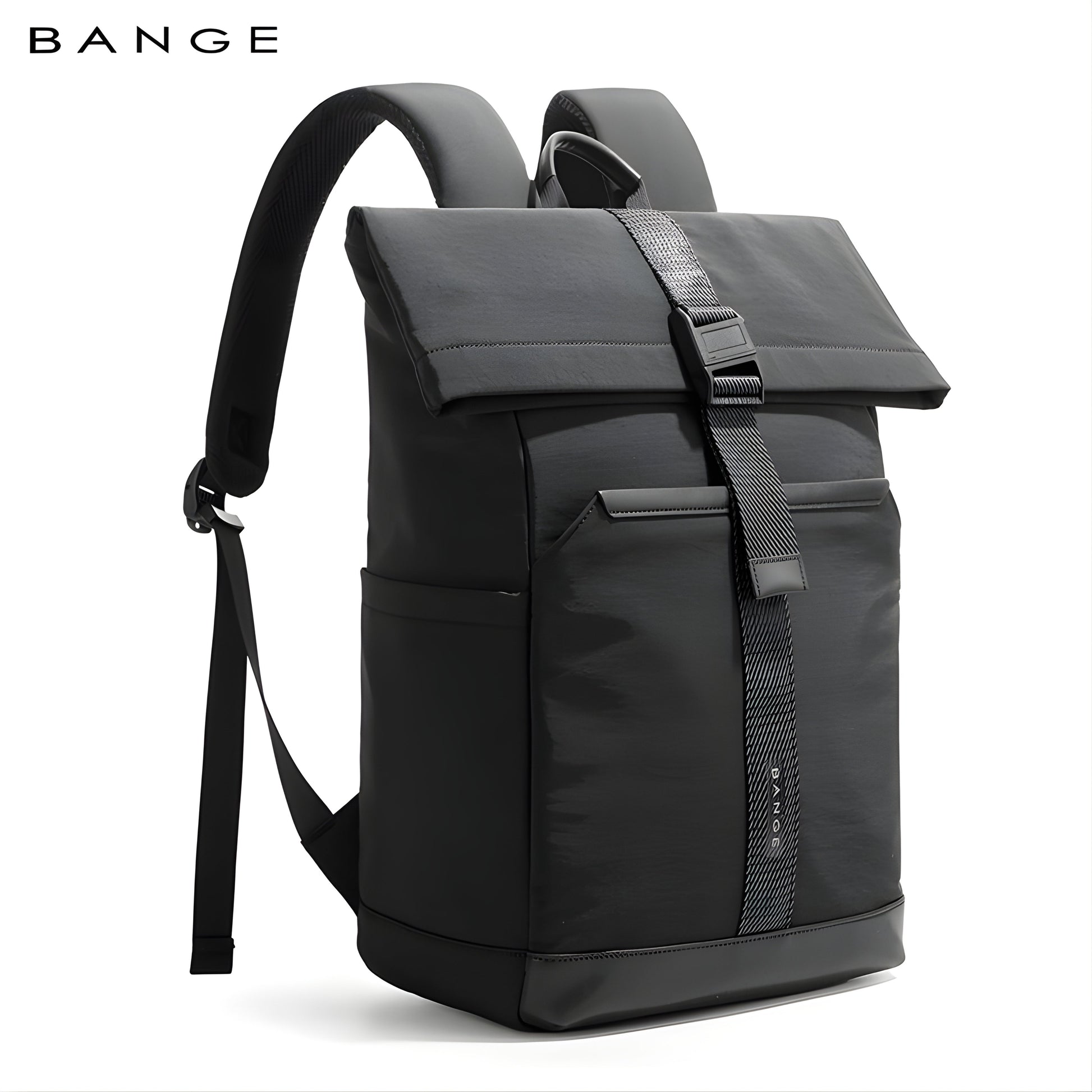 Backper Aurora Waterproof Polyester Backpack — back panel