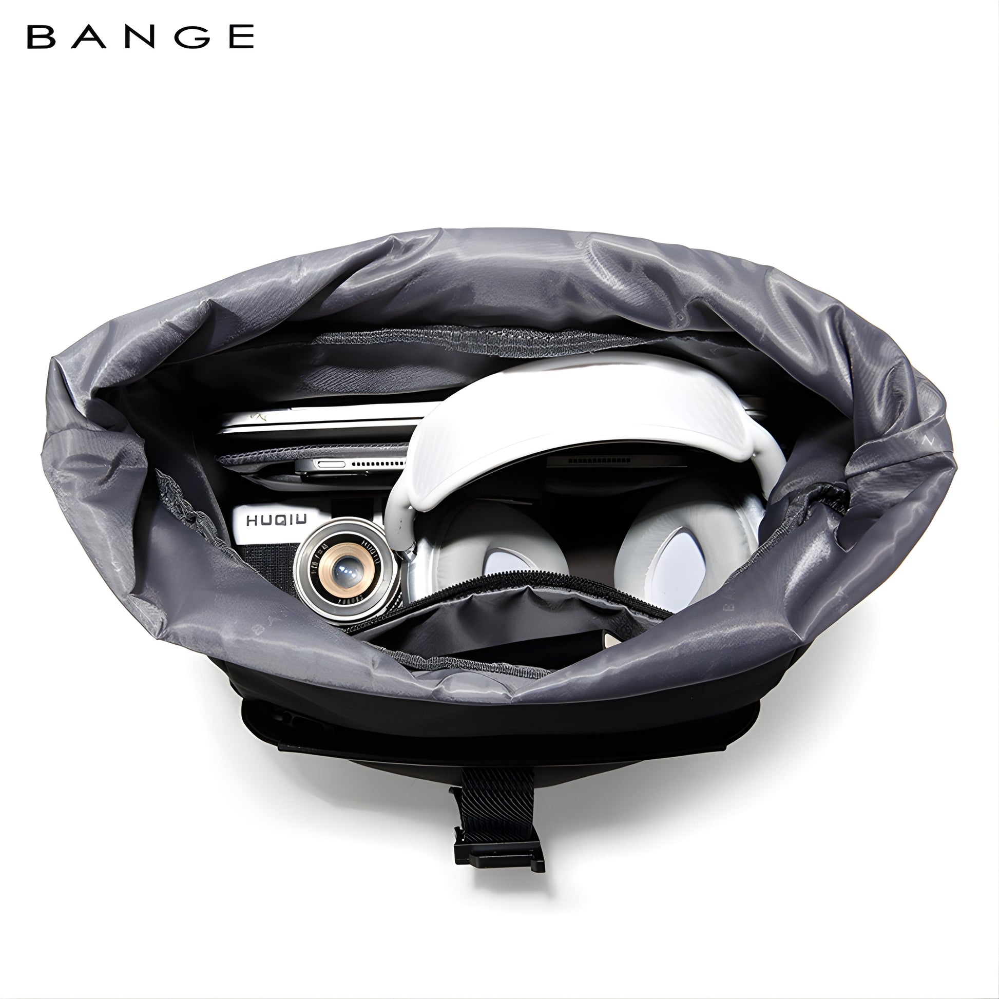Backper Aurora Waterproof Polyester Backpack — side detail