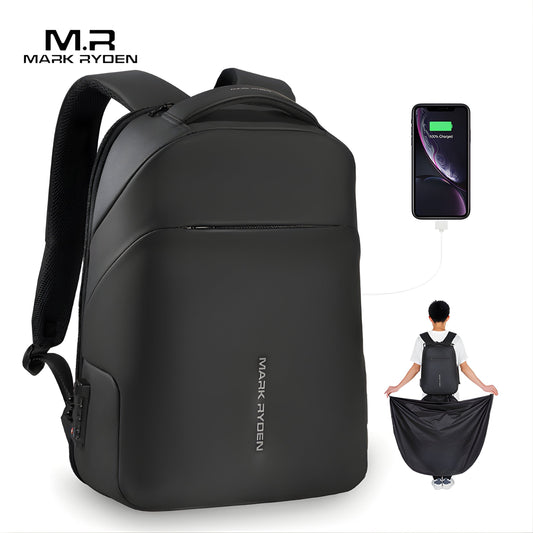 Backper Lateral Anti-Theft Oxford Backpack — front view