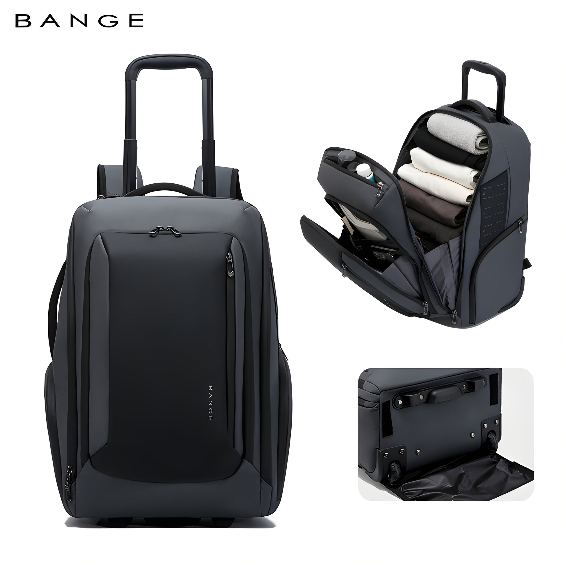 Backper Ursa Waterproof Polyester Backpack — interior compartment