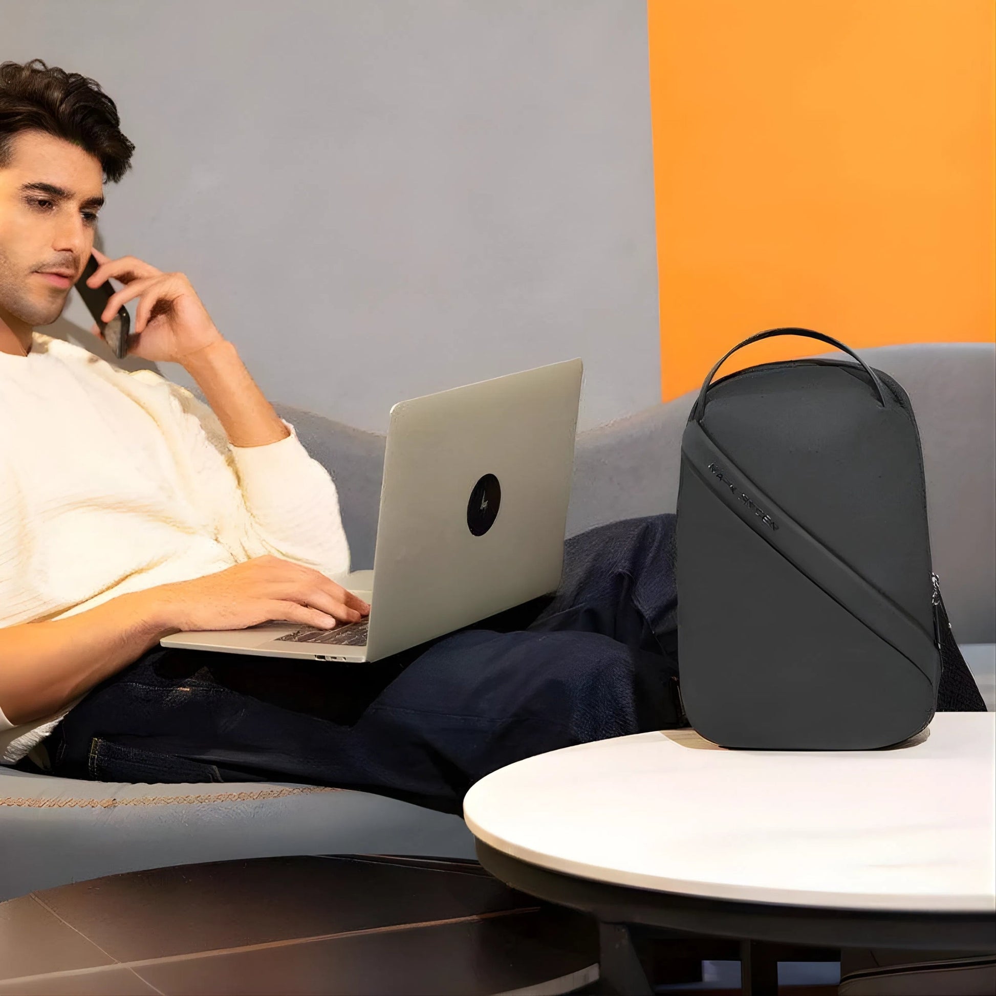 Backper Centaurus Waterproof Oxford Sling Bag — size reference