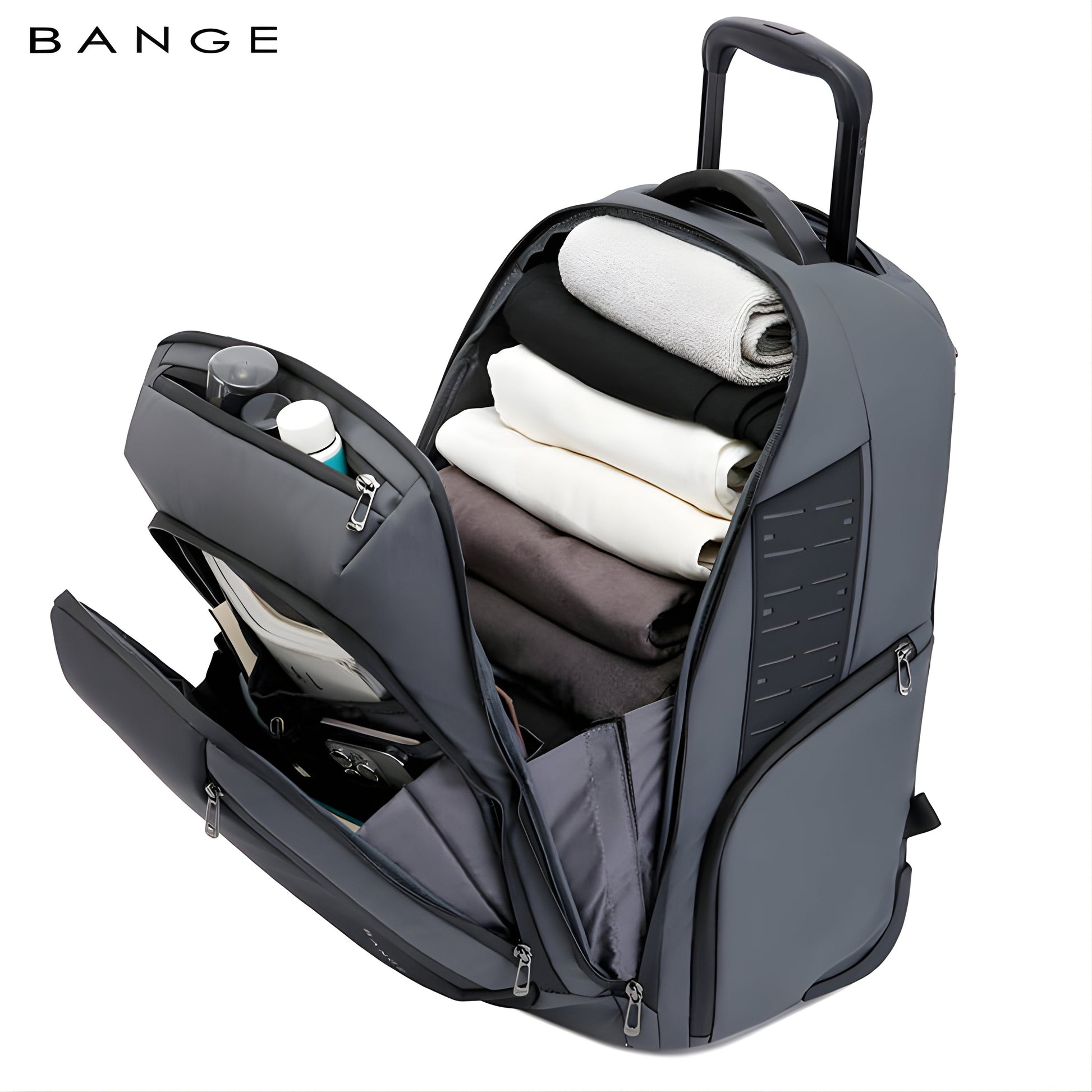 Backper Ursa Waterproof Polyester Backpack — packed view