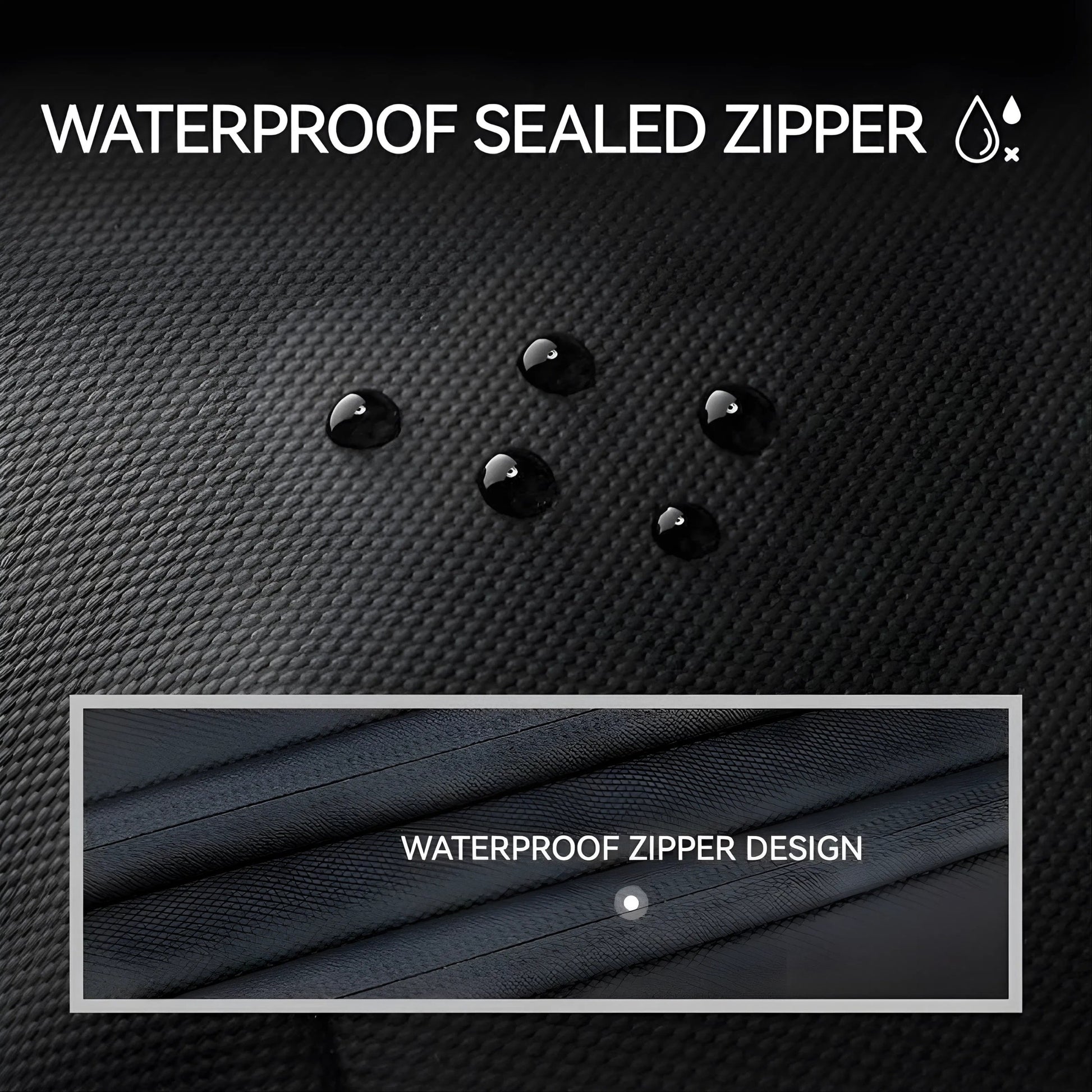 Backper Microscopium Anti-Theft Oxford Backpack — feature detail