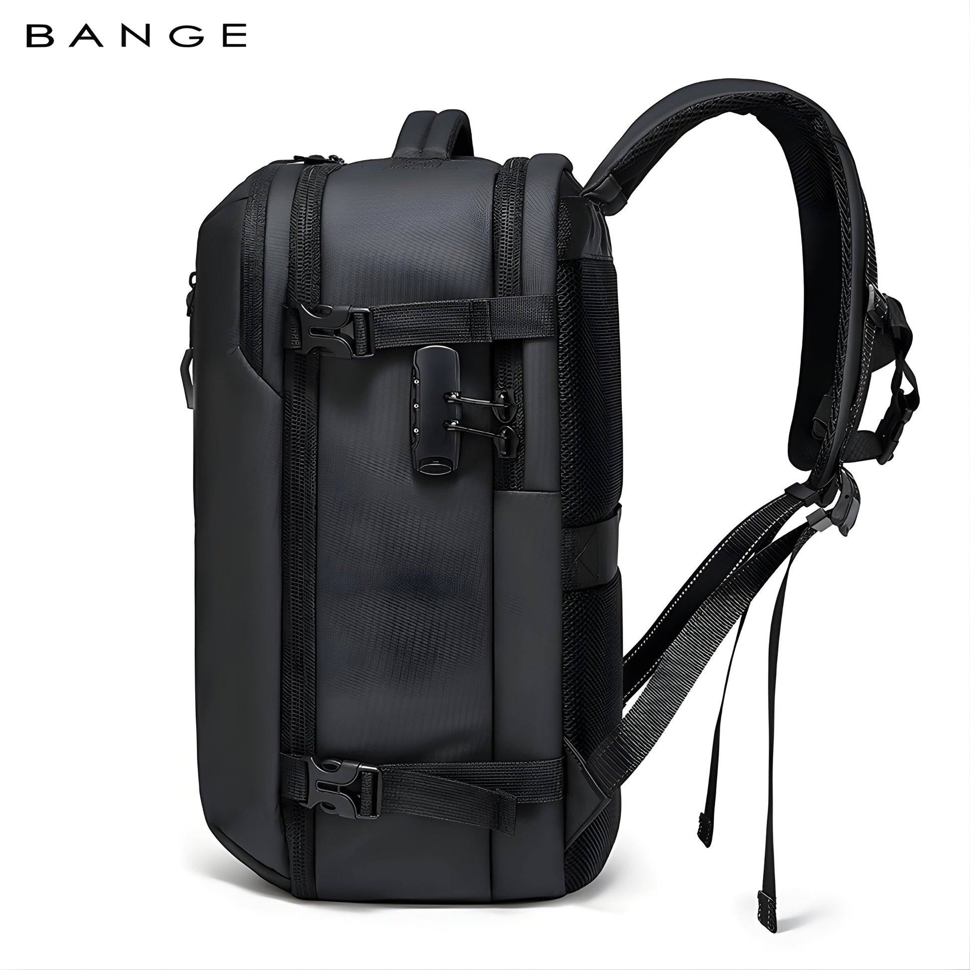 Backper Phoenix Travel Polyester Backpack — side detail