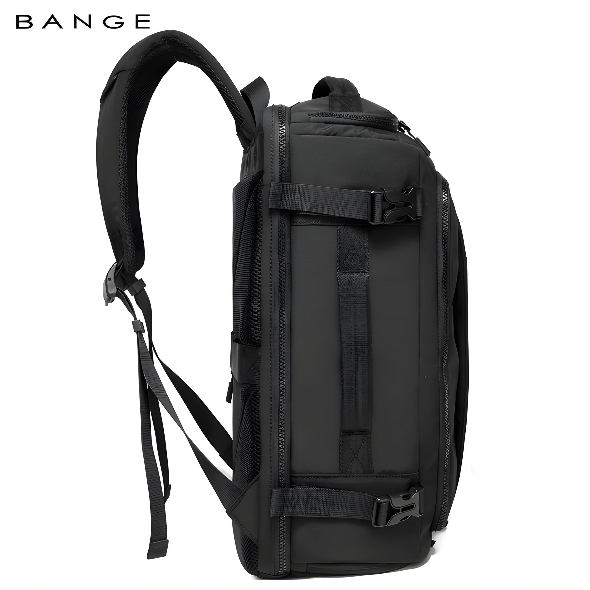 Backper Cygnus Waterproof Polyester Backpack — side detail