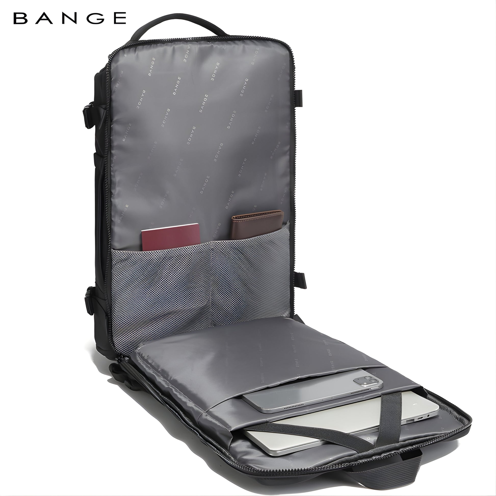 Backper Cygnus Waterproof Polyester Backpack — interior compartment
