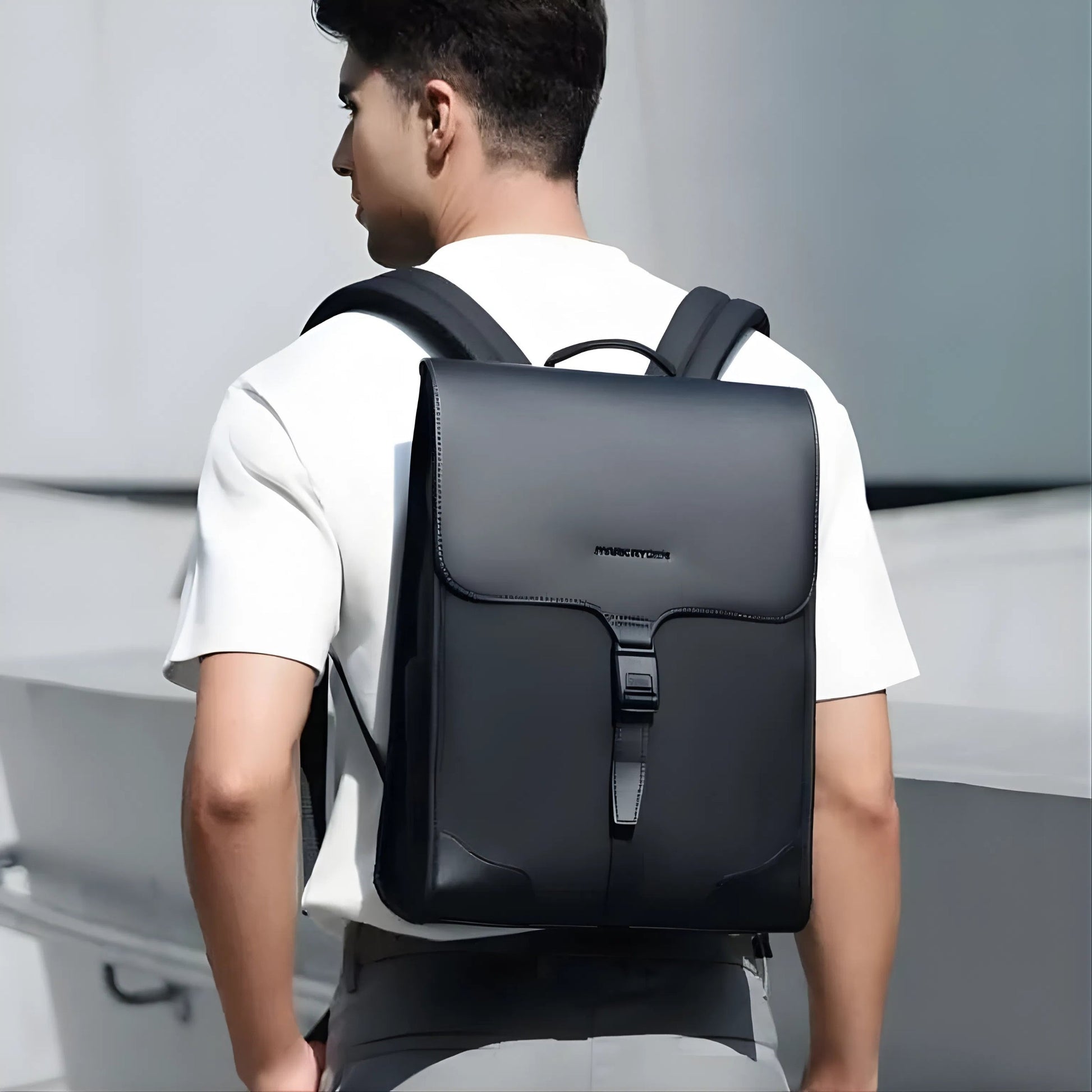 Backper Mensa Waterproof Oxford Backpack — lifestyle shot