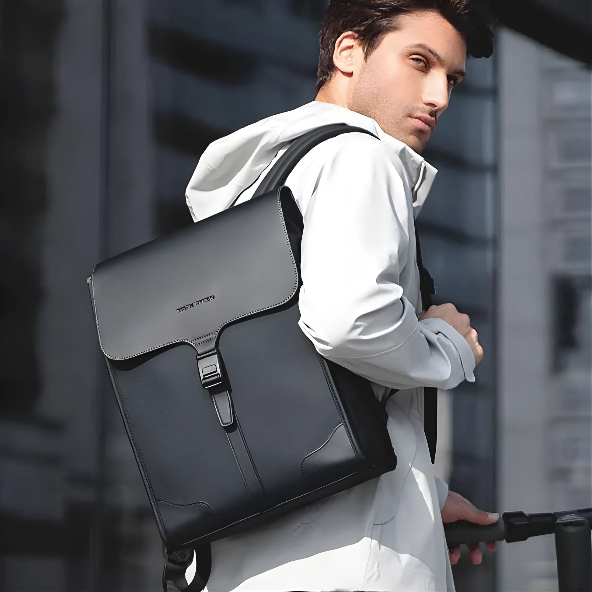 Backper Mensa Waterproof Oxford Backpack — size reference