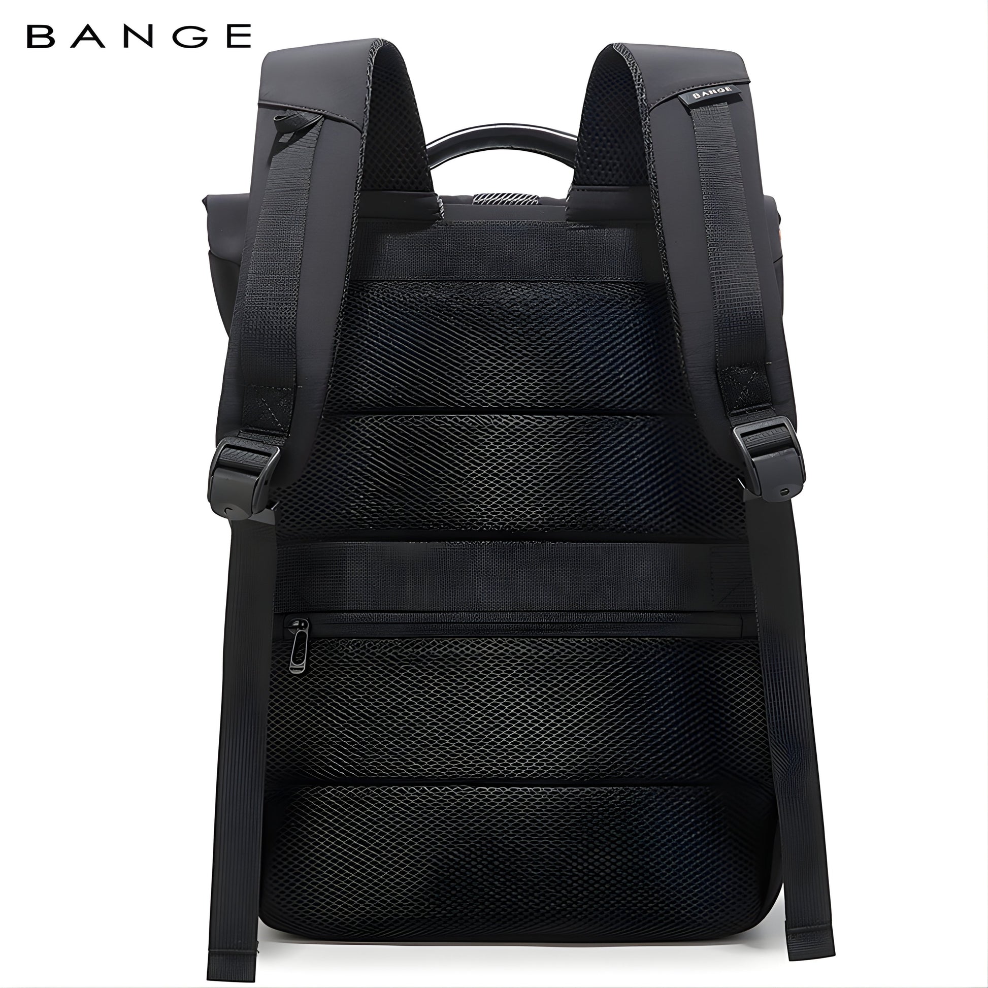 Backper Leo Roll-Top Polyester Backpack — interior compartment