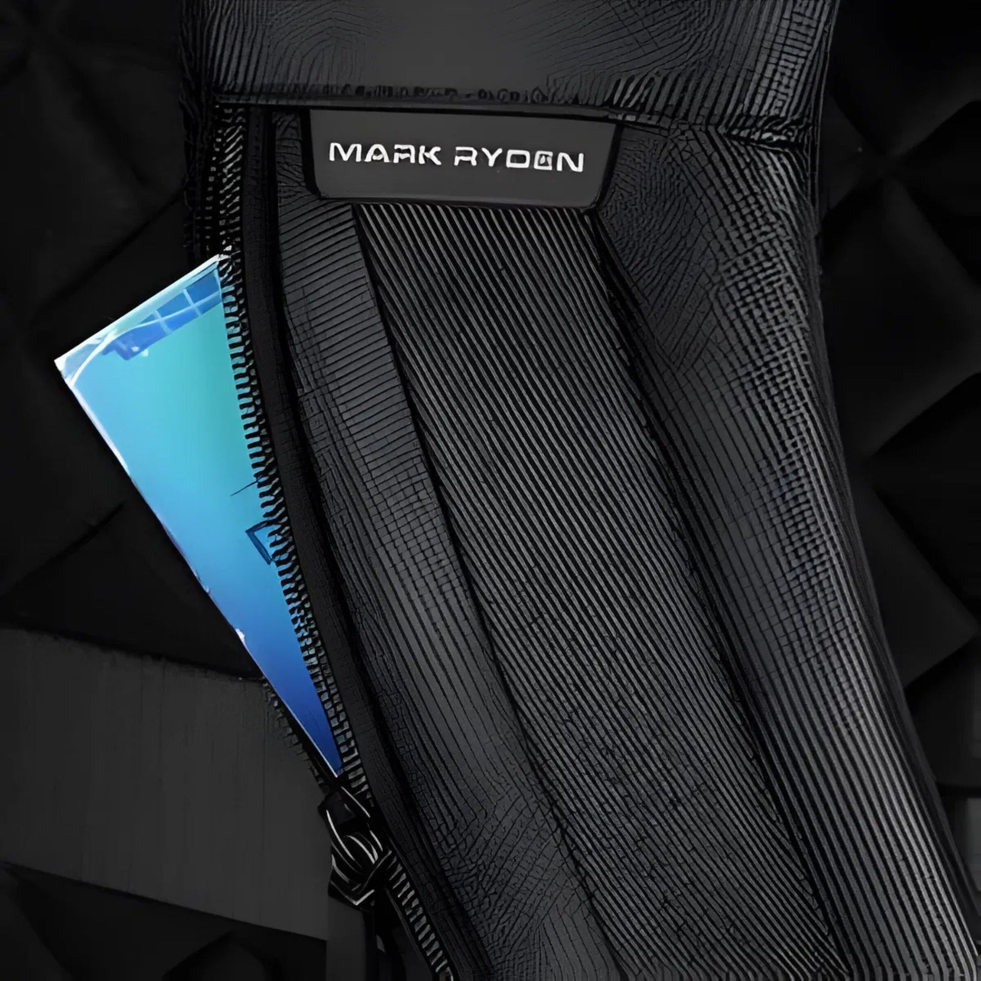Backper Indus Anti-Theft Oxford Backpack — top view