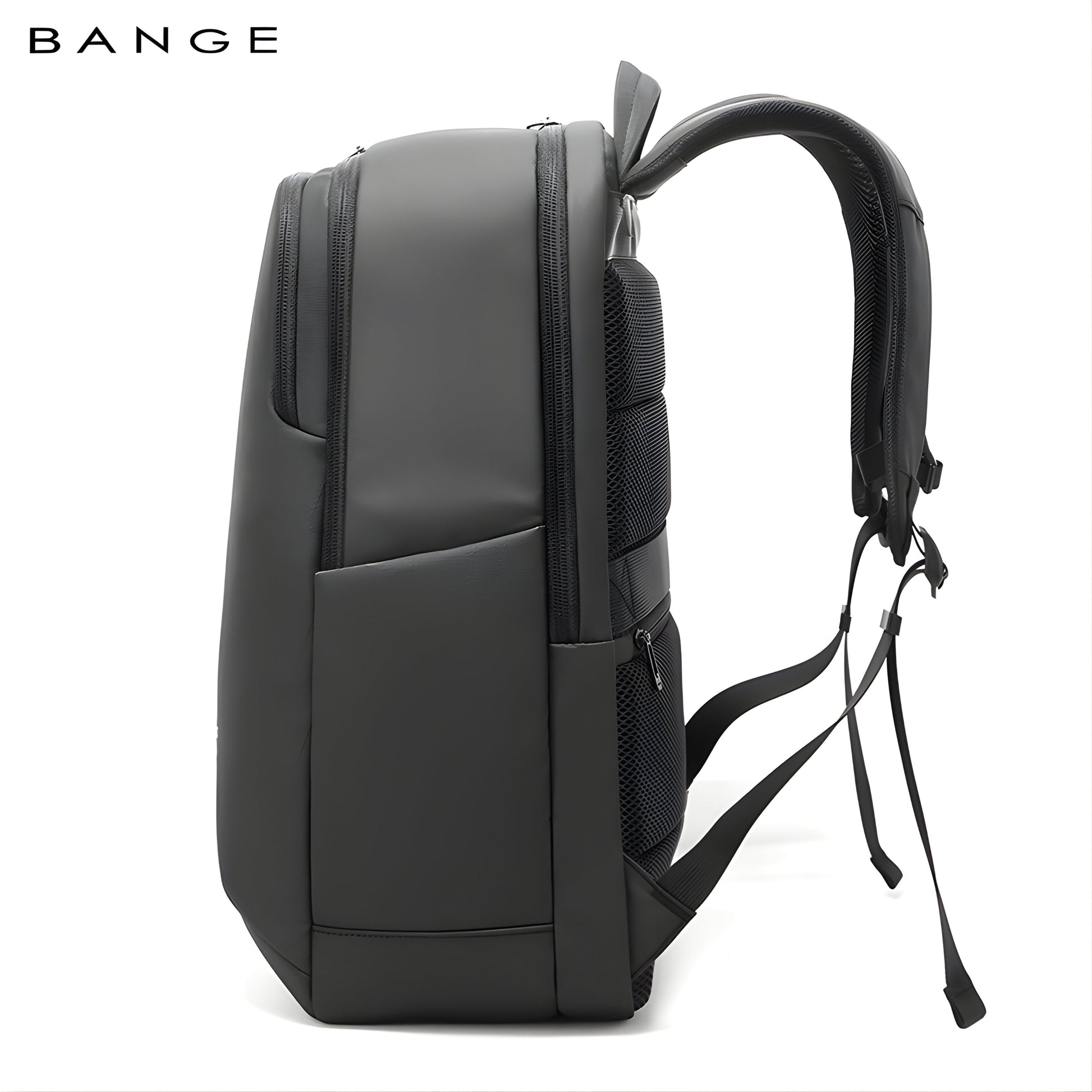 Backper Draco Laptop Polyester Backpack — side detail