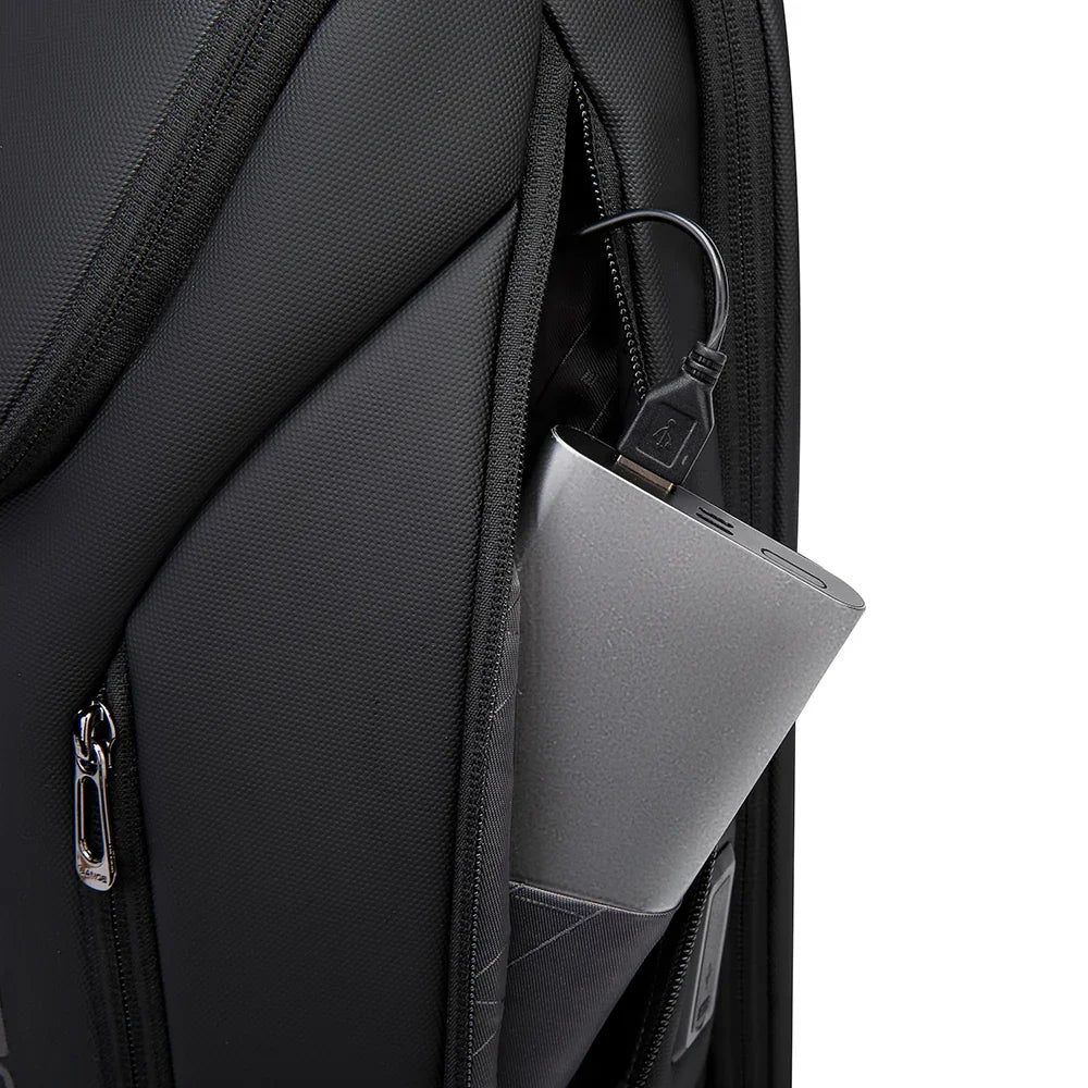 Backper Strider Waterproof Polyester Backpack — in use