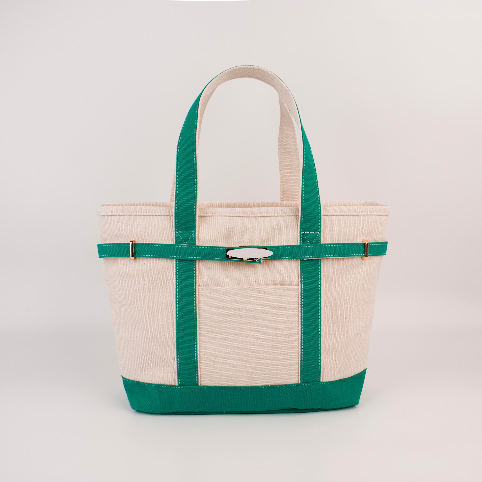 Backper Maia Canvas Boat Tote Bag — Green