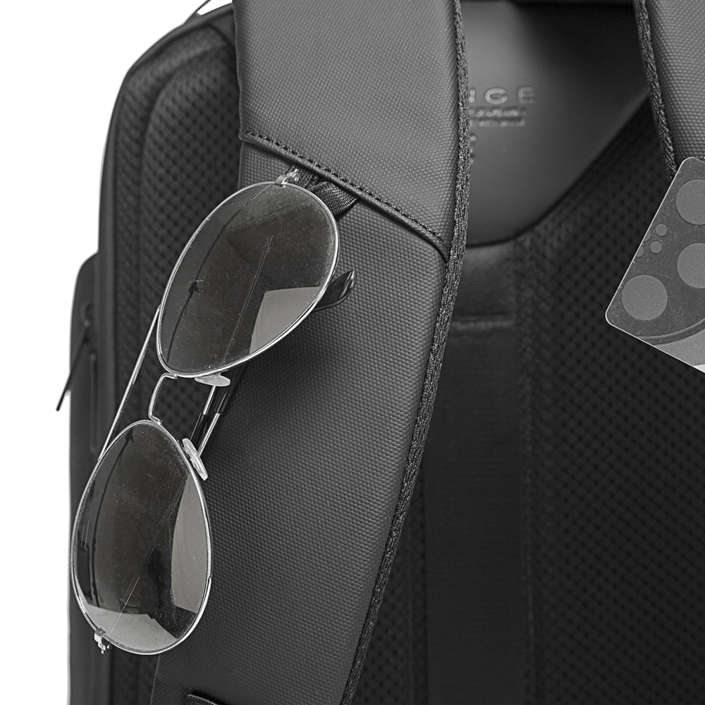 Backper Cliff Modern Polyester Backpack — interior compartment