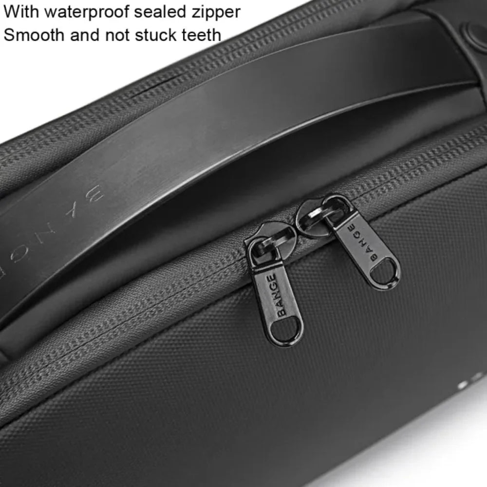 Backper Cosmo Modern Polyester Backpack — side detail