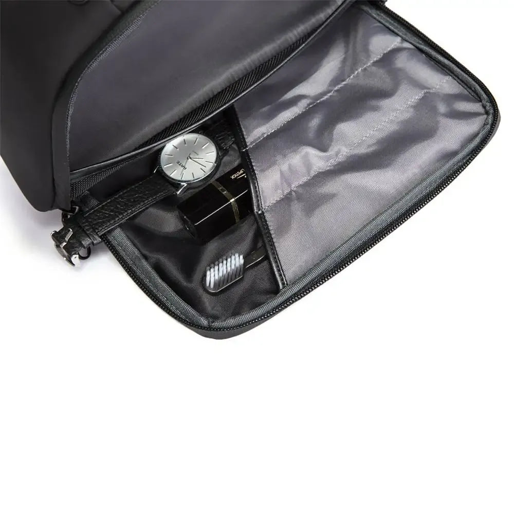 Backper Cosmo Modern Polyester Backpack — interior compartment