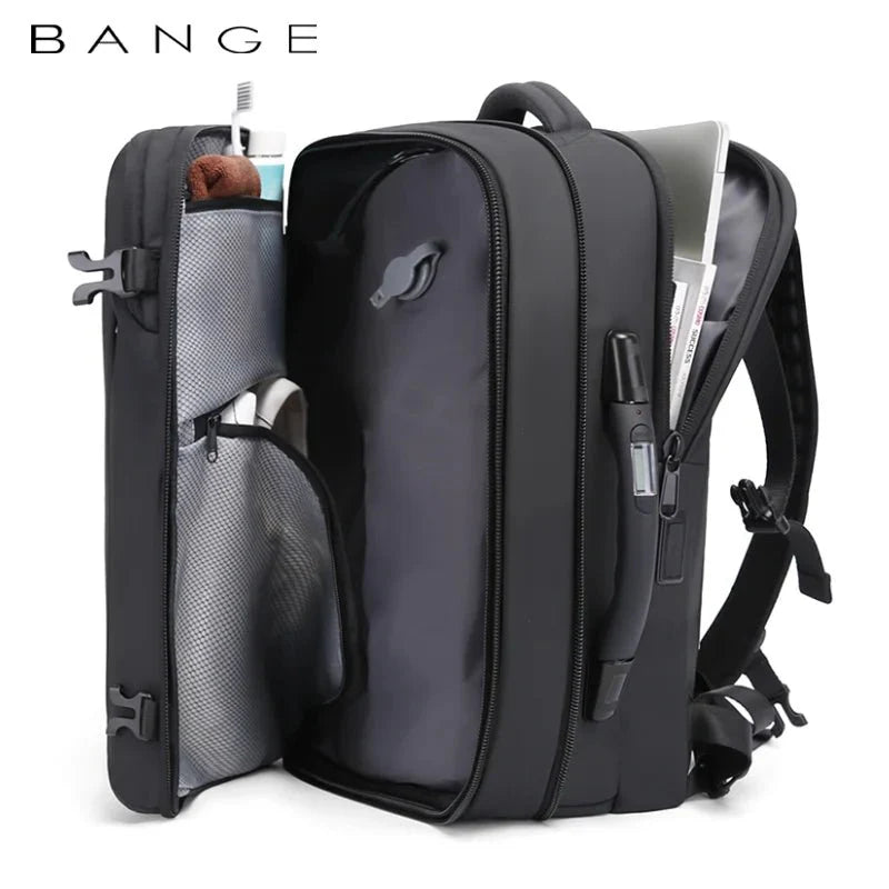 Backper Halo Waterproof Polyester Backpack — back panel