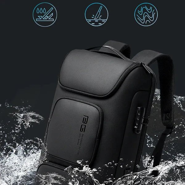 Backper Onyx Anti-Theft Nylon Backpack — size reference