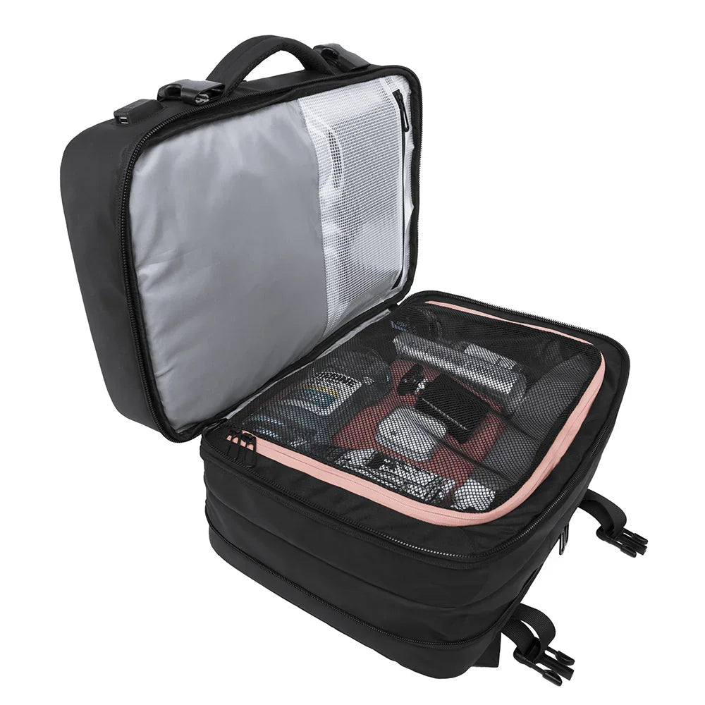 Backper Storm Anti-Theft Polyester Backpack — packed view