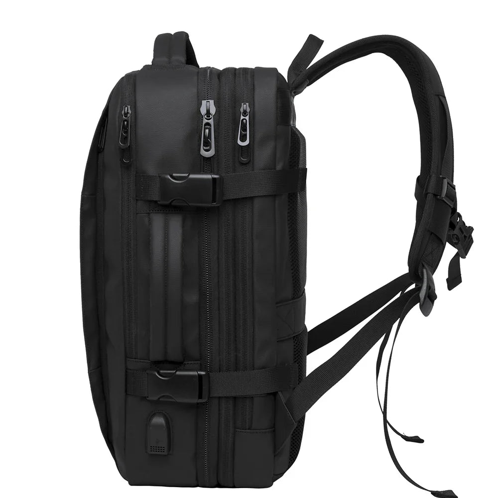 Backper Storm Anti-Theft Polyester Backpack — side detail