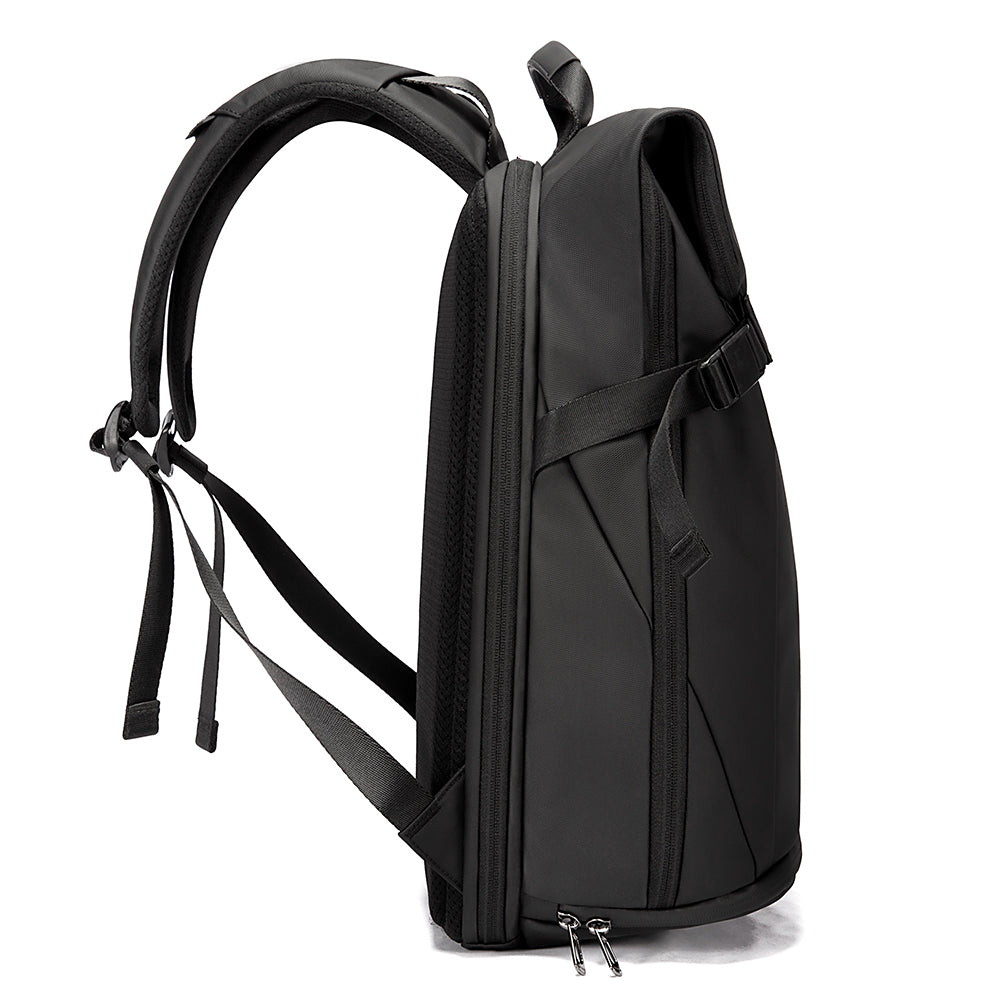 Backper Shadow Waterproof Oxford Backpack — side detail