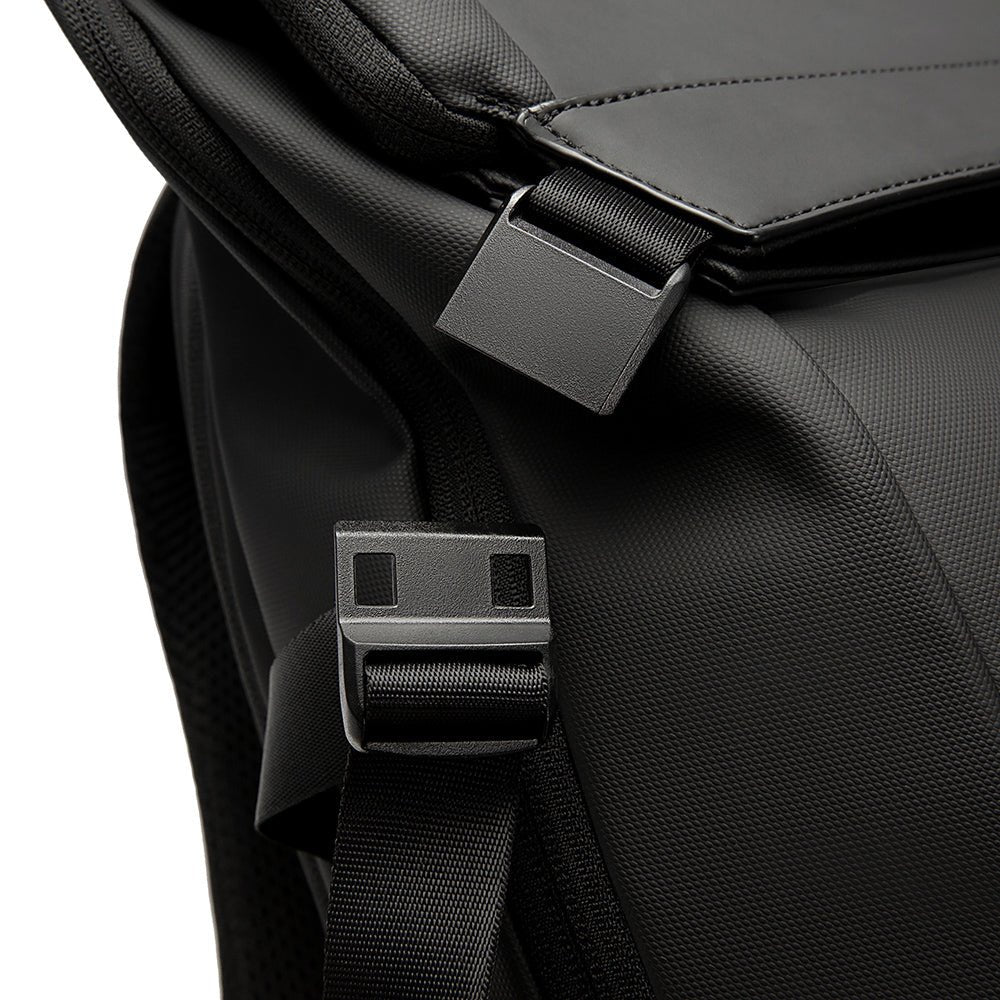 Backper Shadow Waterproof Oxford Backpack — packed view