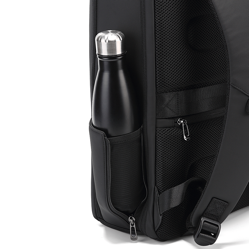 Backper Sequoia Modern Polyester Backpack — packed view