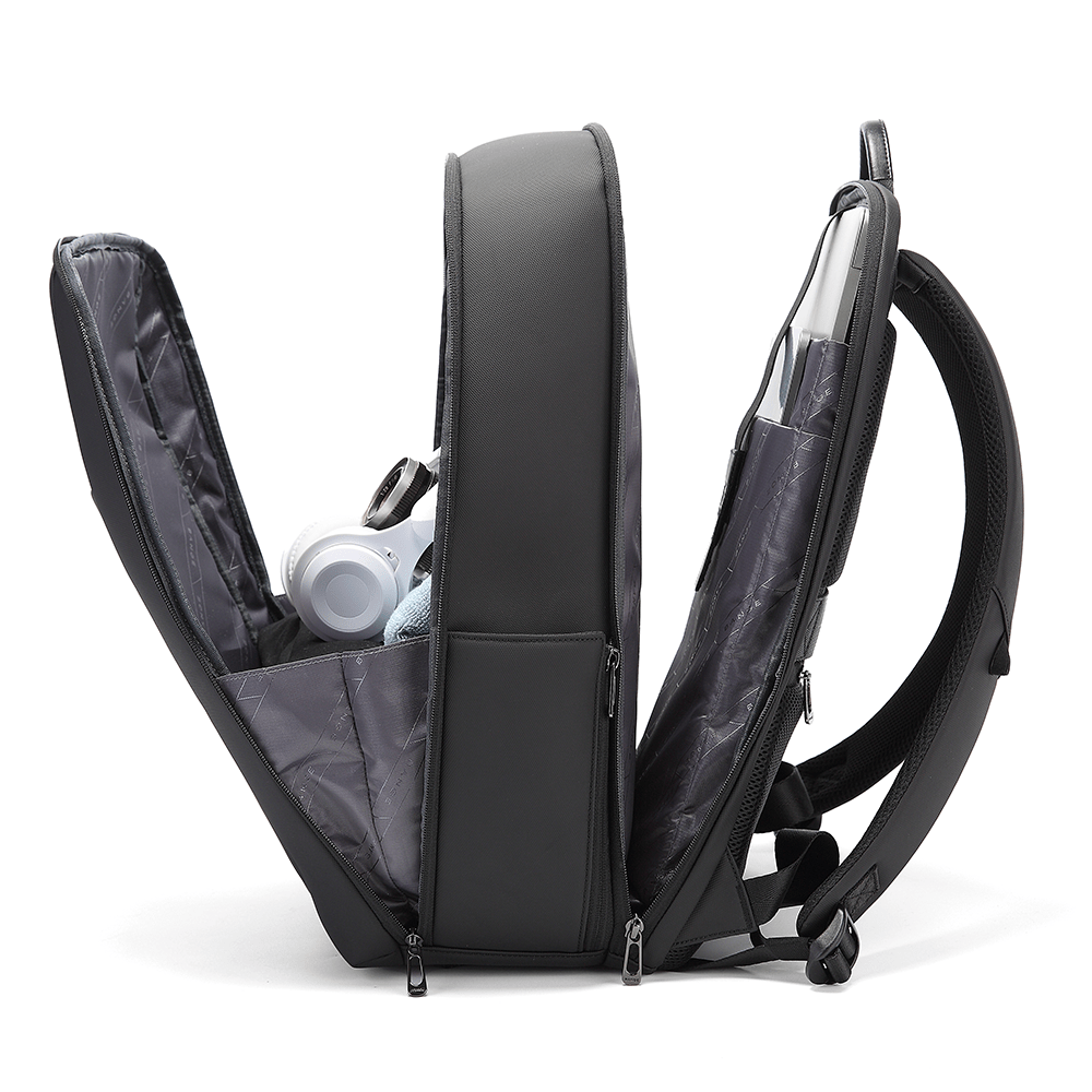 Backper Sequoia Modern Polyester Backpack — interior compartment