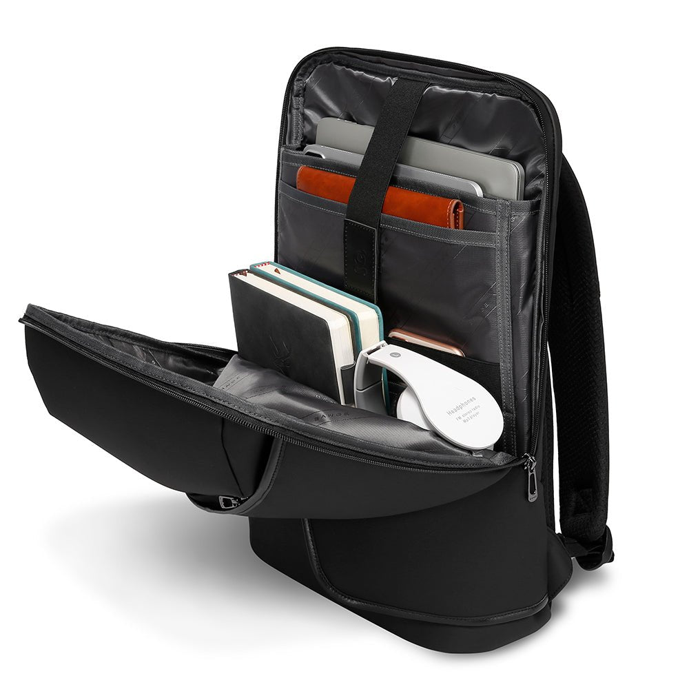 Backper Raven Waterproof Polyester Backpack — size reference