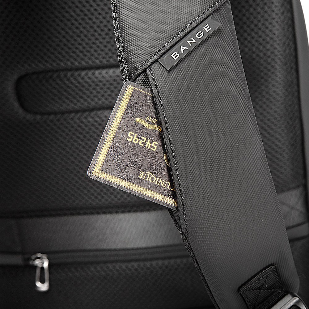 Backper Anchor Modern Polyester Backpack — zipper detail