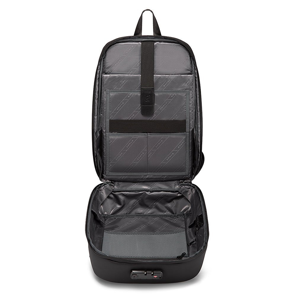 Backper Anchor Modern Polyester Backpack — packed view
