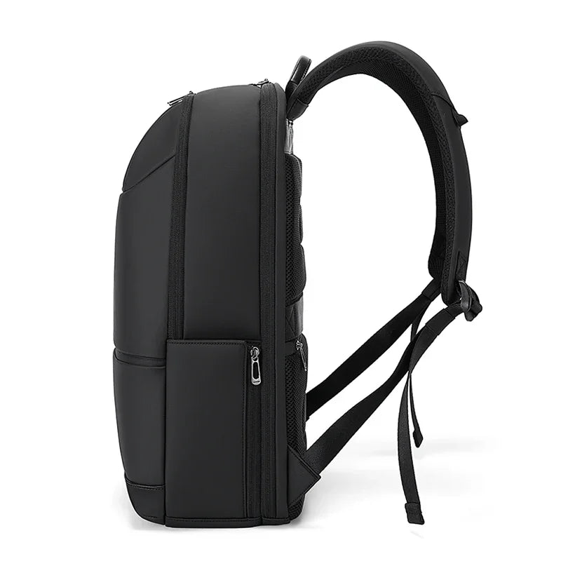 Backper Beacon Modern Polyester Backpack — side detail