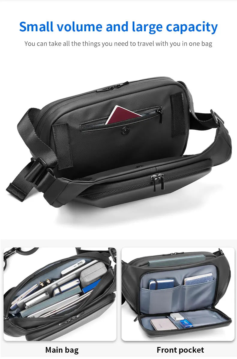 Mingao 5131 Anti-Theft Waterproof Crossbody Sling Bag - detail 2