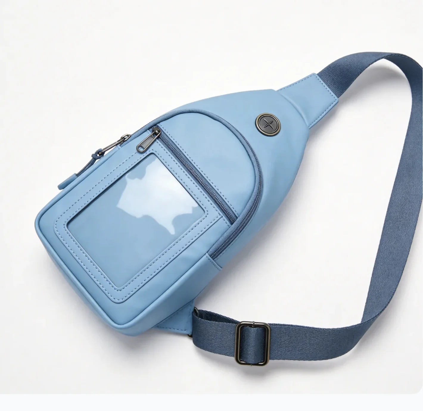Backper Ara Graded Card Crossbody — Sky Blue