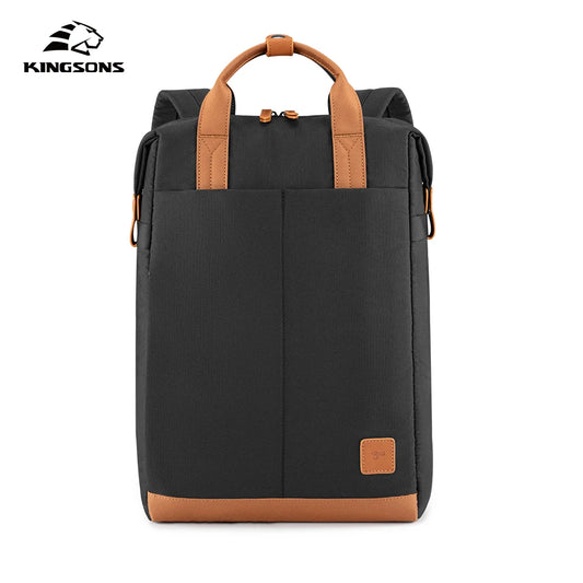 Kingsons women's school backpack — side detail