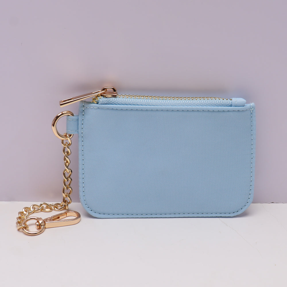 Backper Sagitta Mini Nylon Coin Purse & Key Wallet — Ice Blue
