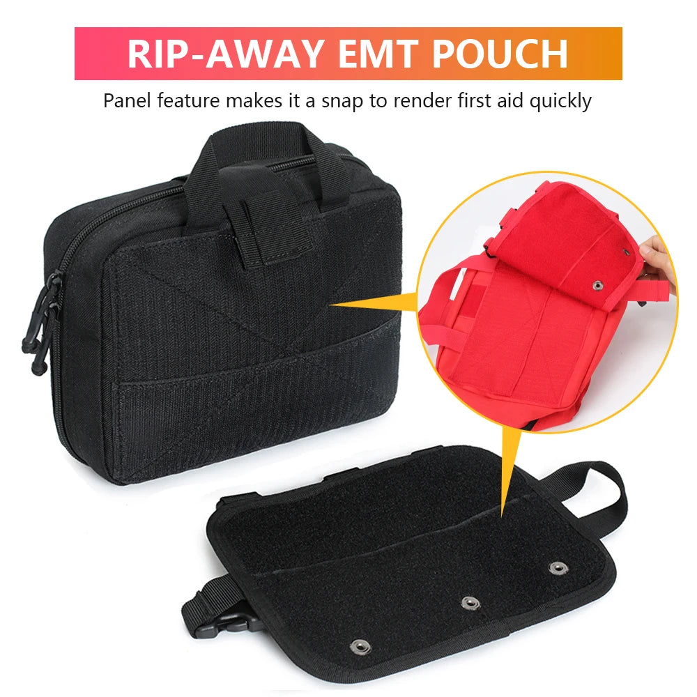 Hong BM-MC02 Rip-Away IFAK Tactical First-Aid MOLLE Pouch