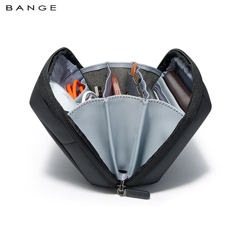 BANGE 7885 Travel Electronics Organizer - Interior Compartments