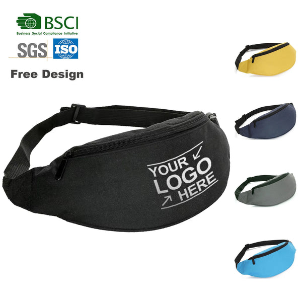 Backper Equuleus Custom Logo Waist Bag — front view