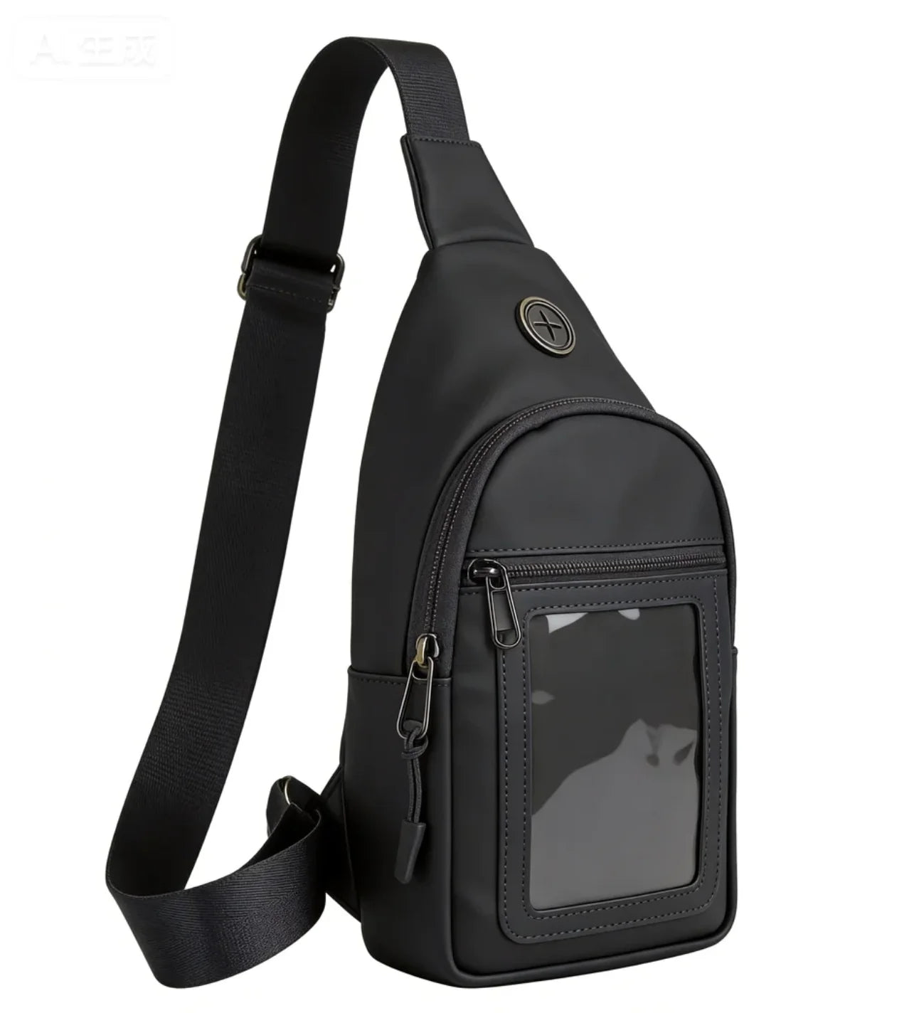 Backper Ara Graded Card Crossbody — Black