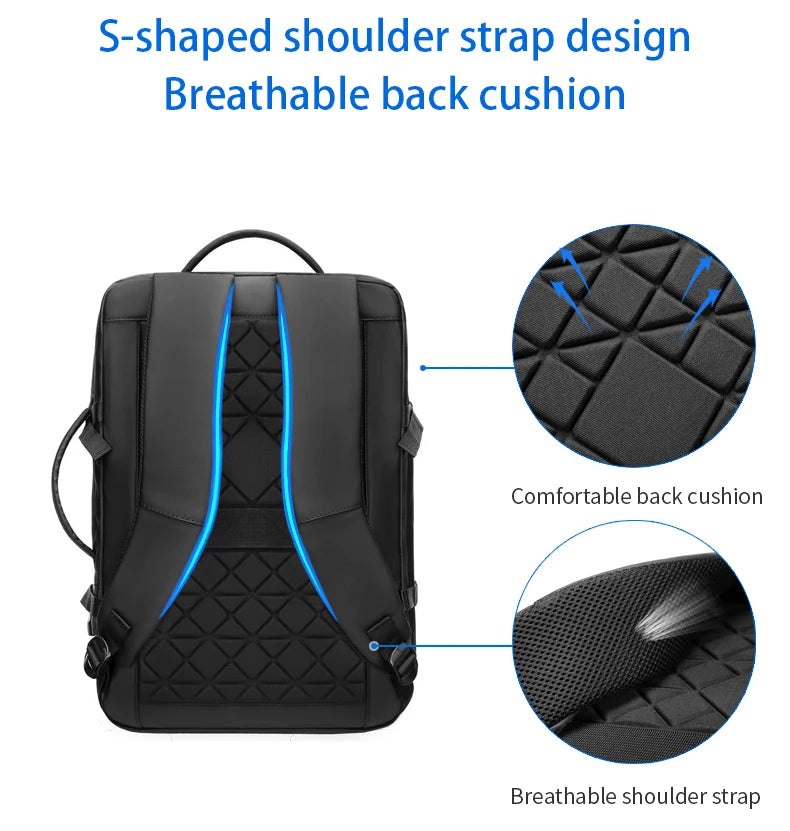Mingao 2026 Anti-Theft USB Waterproof Business Laptop Backpack - detail 5