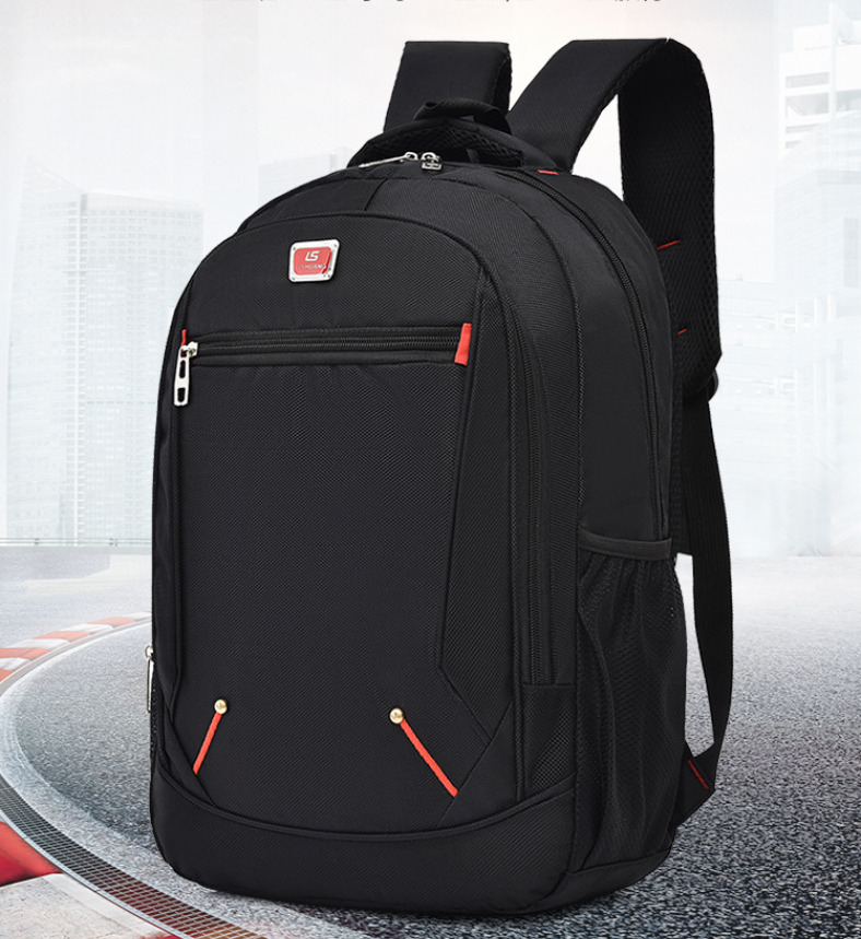 Erinome school laptop backpack in black