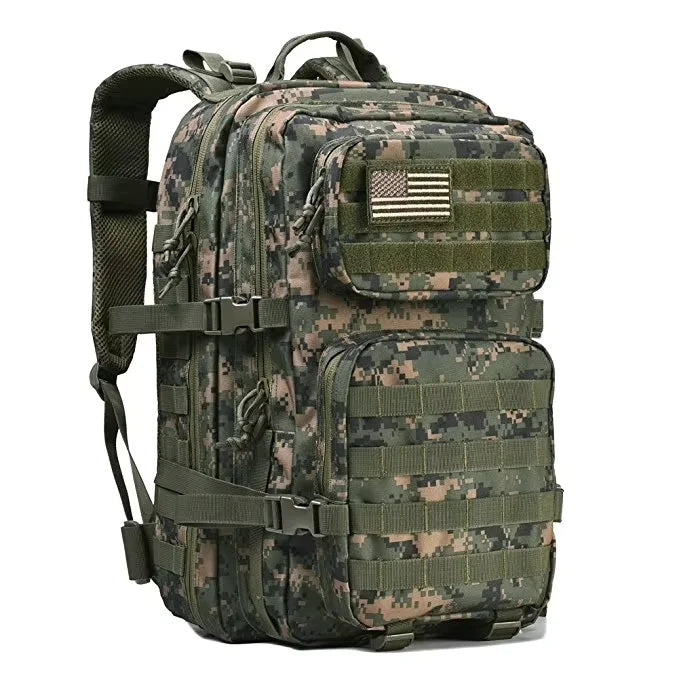 Hong BM-24M669 45L Waterproof Molle Tactical Backpack - Jungle Digital