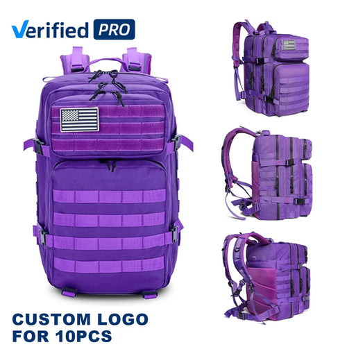 Hong BM-24M693 45L Waterproof Nylon Tactical Backpack