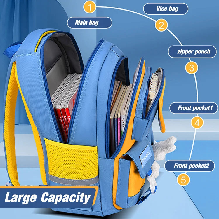 Keman KMA132 Cartoon Boys School Backpack