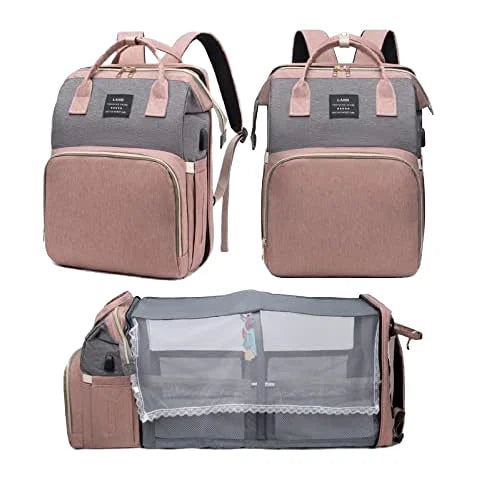 Amethyst mummy diaper backpack
