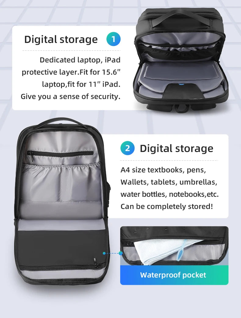 Mark Ryden Bayou MR-9000 Anti-Theft Oxford Backpack