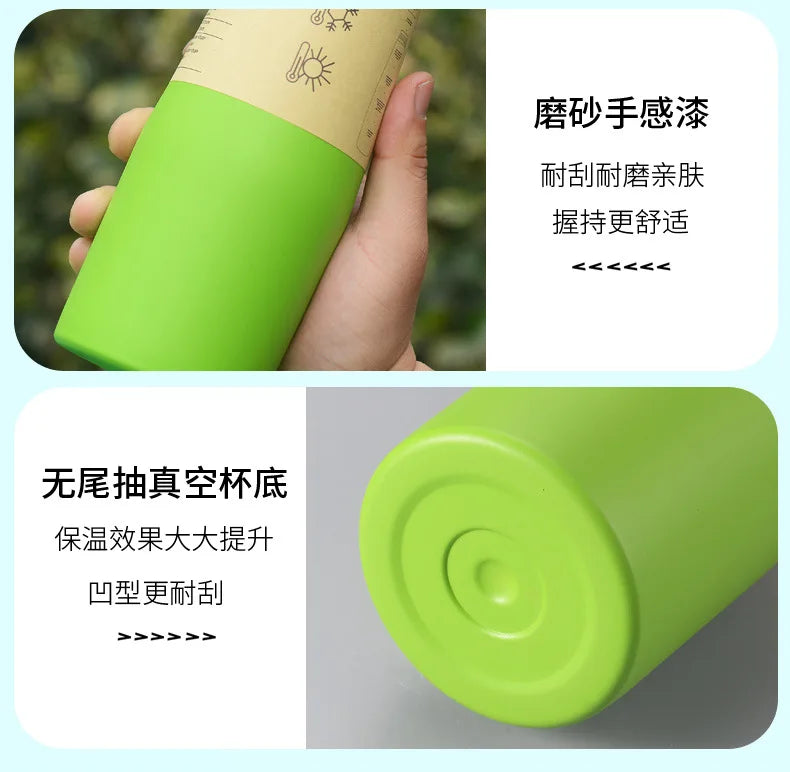 18oz Cola-Shape Double Wall Vacuum Thermos Bottle – 6