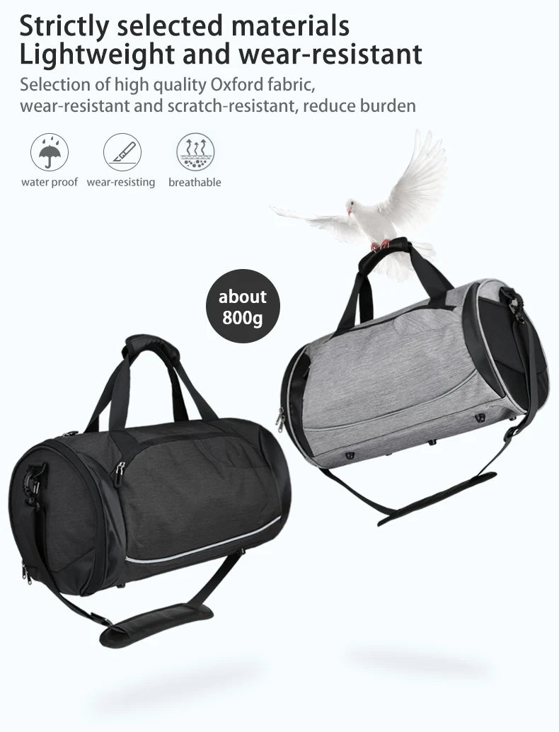 Mingao 303 Waterproof Sports Travel Duffle Bag with Shoe Compartment - detail 3